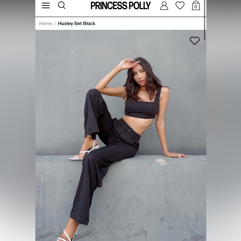 Black princess Polly Huxley set